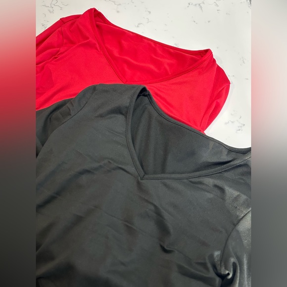 โฅ๐ฆ๐๐๐๐ก: Womenโs V-Neck Long Sleeve Tops - Picture 7 of 11